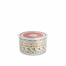  Hộp dưỡng sinh tròn đựng thực phẩm 15 cm + nắp (K) - Dưỡng Sinh - Mosaic A001_211532LTDKgomminhlong.com